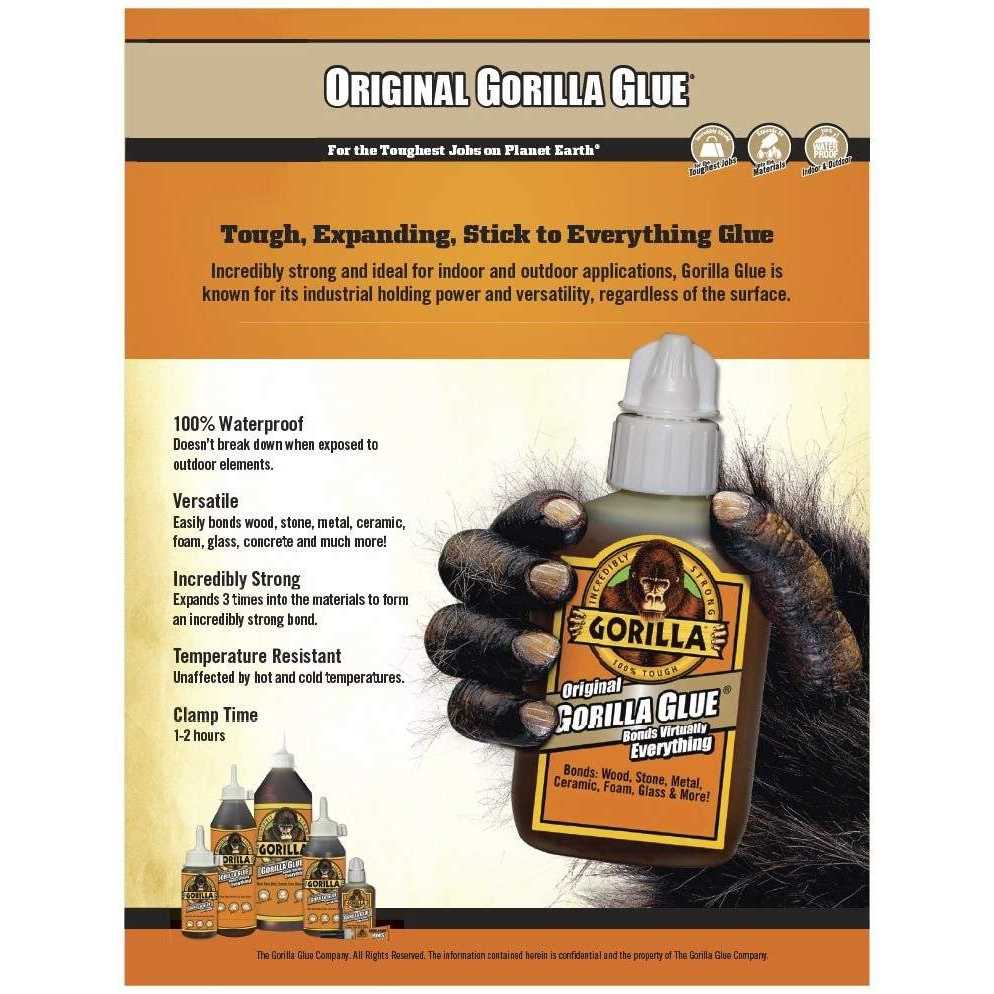 Original Glue 36-oz.. by Gorilla - Zenithce
