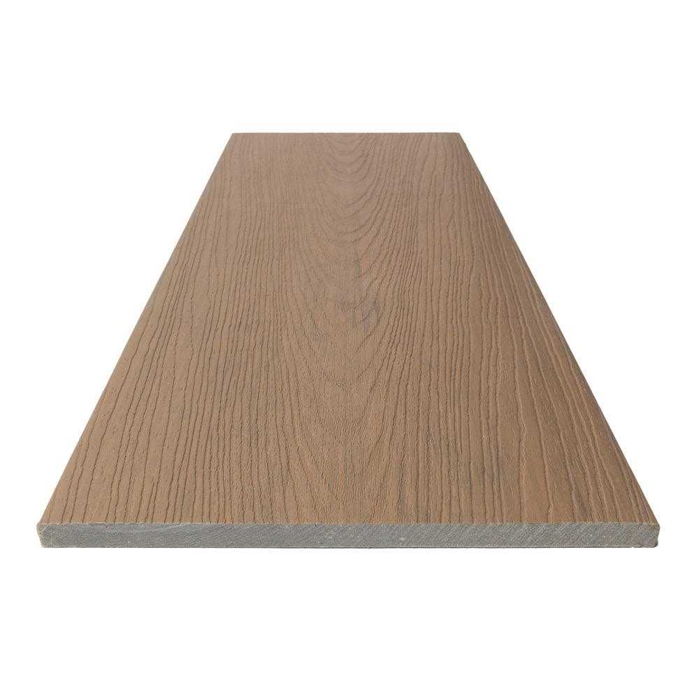 Deckorators Venture 0.4375-in x 11.25-in x 12-ft Composite Fascia Deck Board - Zenithce