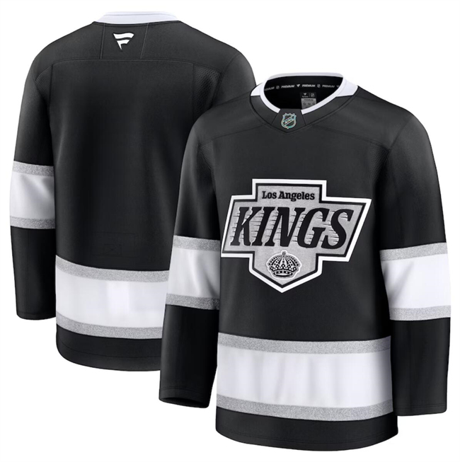 Los Angeles Kings Custom Black 2024-25 Home Stitched Jersey - Zenithce