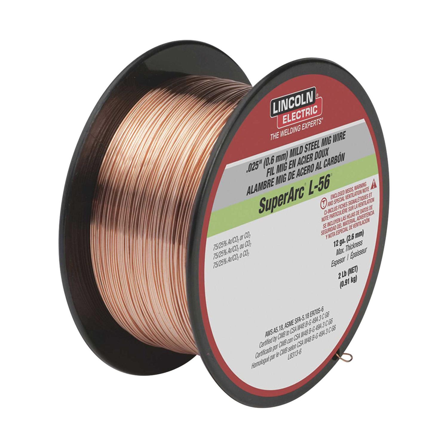 Lincoln Electric Superarc L-56 MIG Welding Wire ED028676 - Zenithce