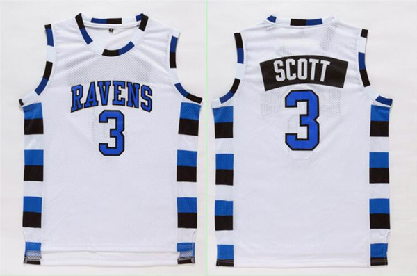 One Three Hill 3 Scott White Stitched Jersey - Zenithce