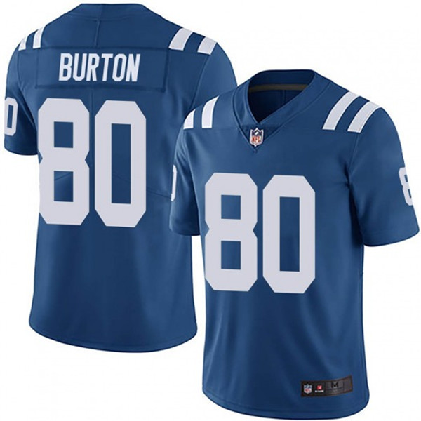 Indianapolis Colts #80 Trey Burton Blue Vapor Untouchable Limited Stitched Jersey - Zenithce