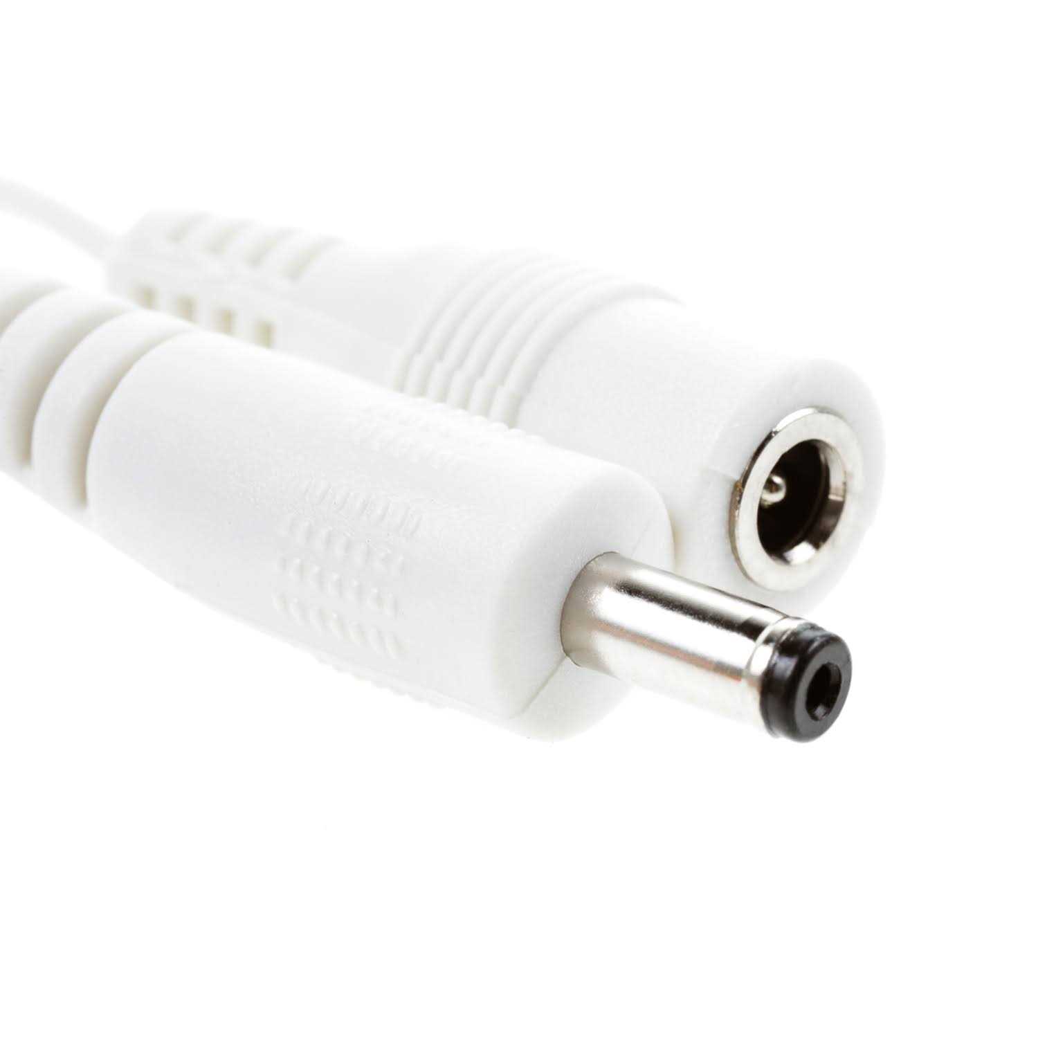 Eshine Extension Cable Male to Female for LED Under Cabinet Lighting with Wire Clips for Comfortable Installation - Zenithce
