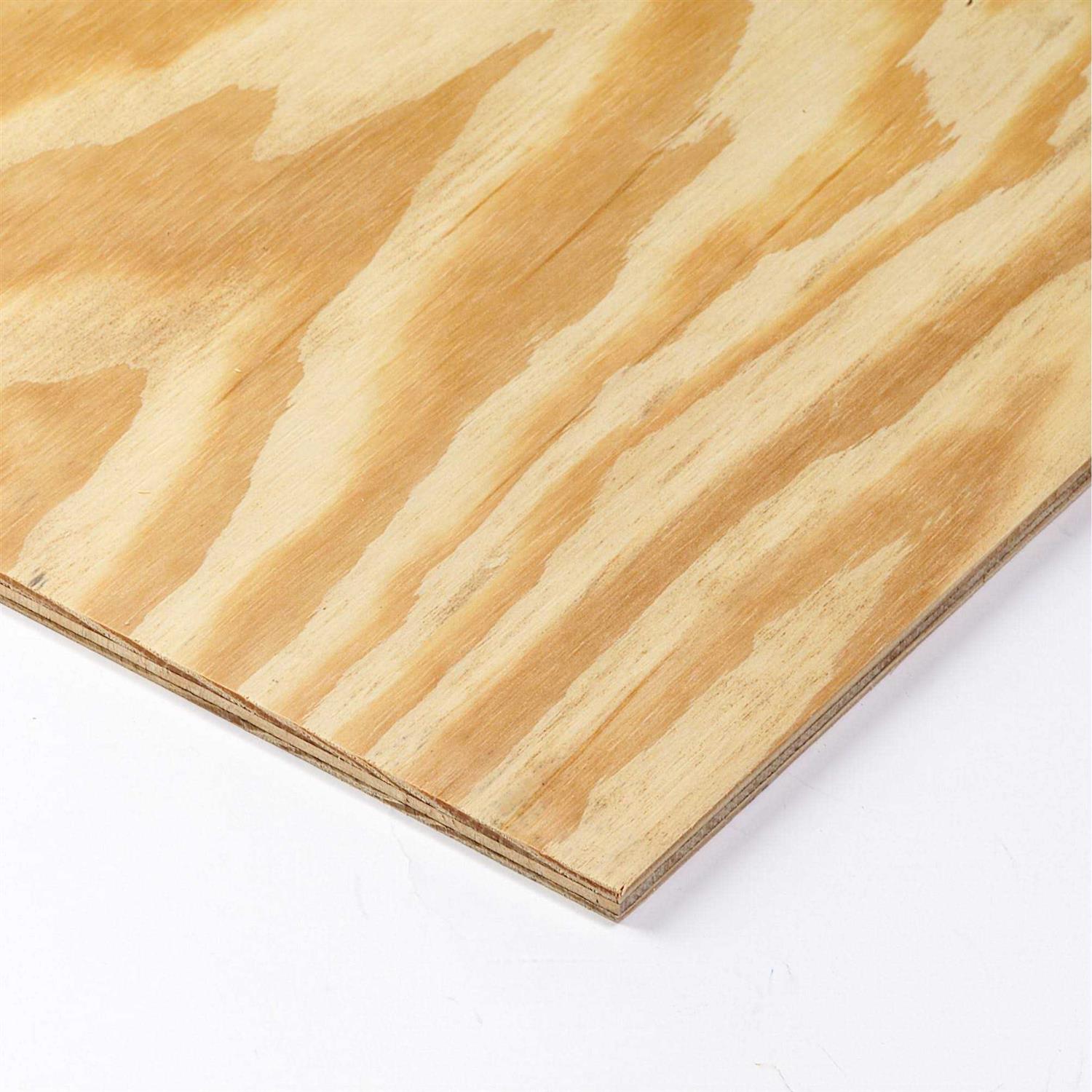 Plytanium 4-ft x 8-ft Pine Plywood Subfloor - Zenithce