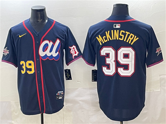 American League #39 Zach McKinstry Navy 2025 All-Star Edition Limited Stitched Jersey - Zenithce