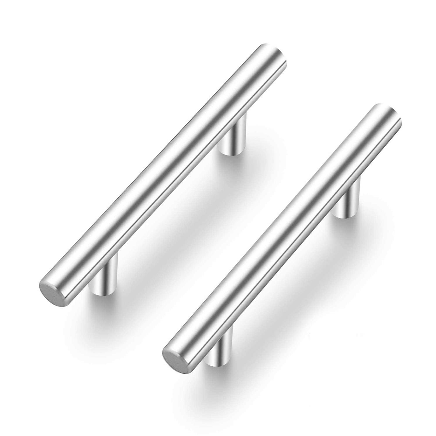 Ravinte 6 inch Cabinet Pulls Brushed Nickel Stainless Steel Kitchen Cupboard Handles Cabinet Handles Hole Center - Zenithce