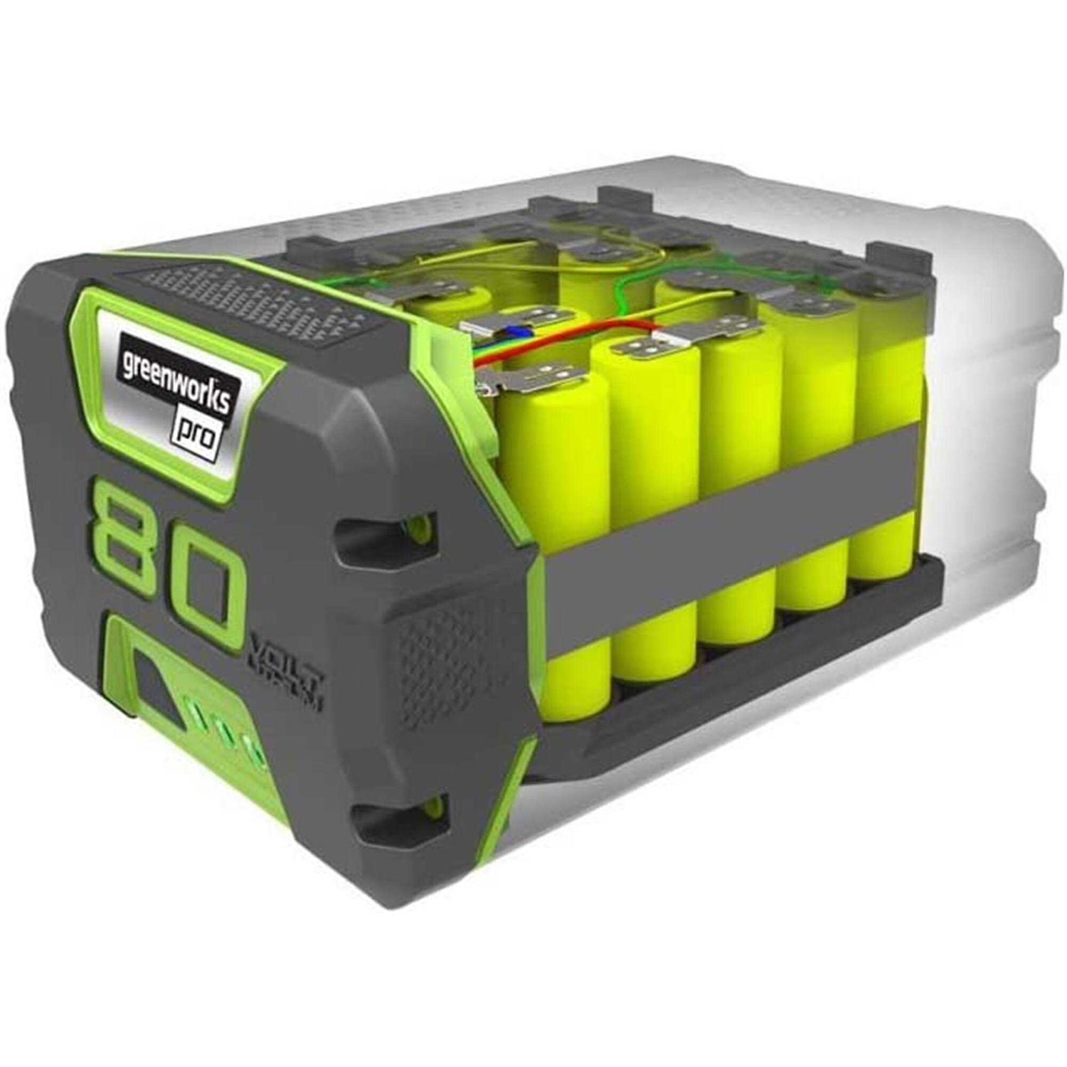 Greenworks Pro 60V UltraPower 2.5 Ah Lithium-Ion Battery 2948802 - Zenithce