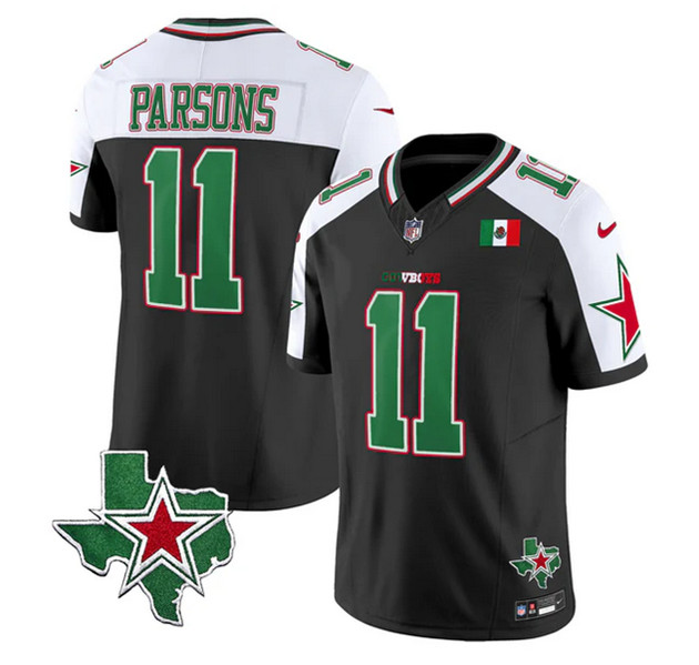 Dallas Cowboys #11 Micah Parsons Black 2024 F.U.S.E. Mexico Alternate Vapor Untouchable Limited Stitched Jersey - Zenithce