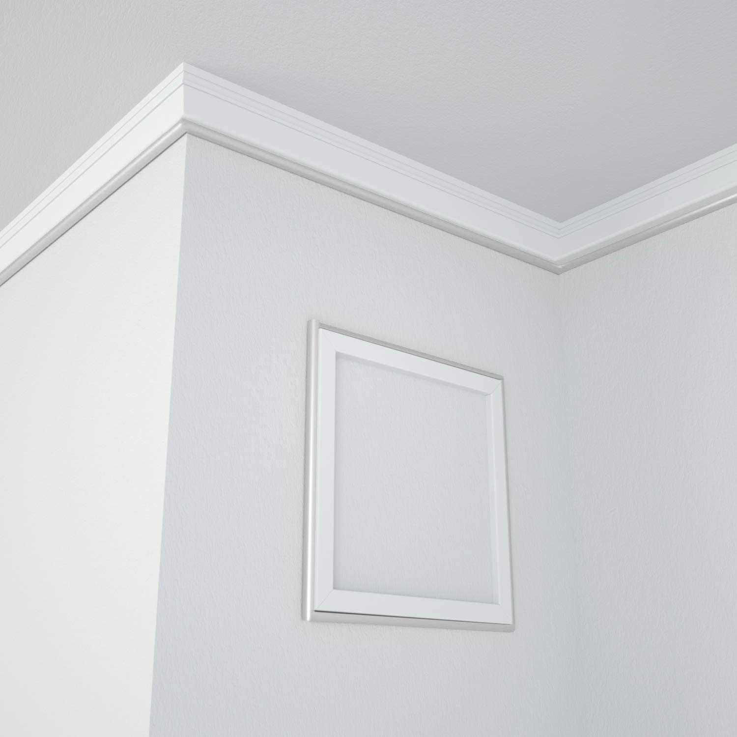 NeatiEase Flexible Quarter Round Molding Self Adhesive, Peel and Stick Waterproof Molding Trim Caulk Strip for Wall Edge Corner - Zenithce