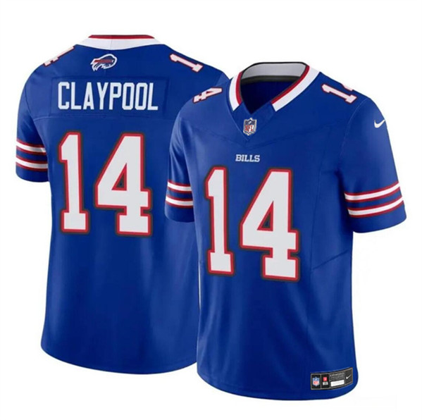 Buffalo Bills #14 Chase Claypool Blue 2024 F.U.S.E. Vapor Untouchable Limited Stitched Jersey - Zenithce
