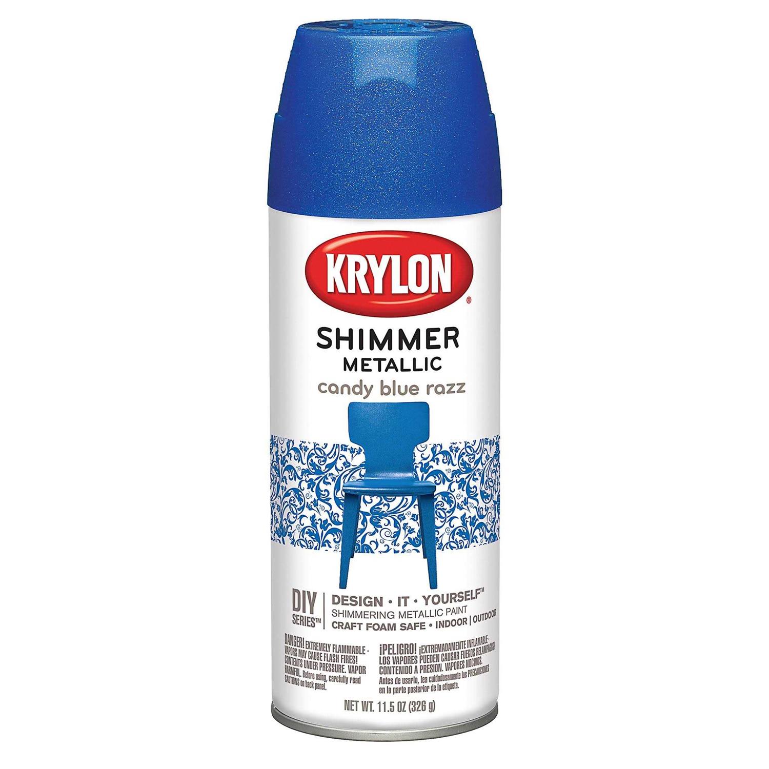 Krylon Metallic Shimmer Spray Paint - Zenithce