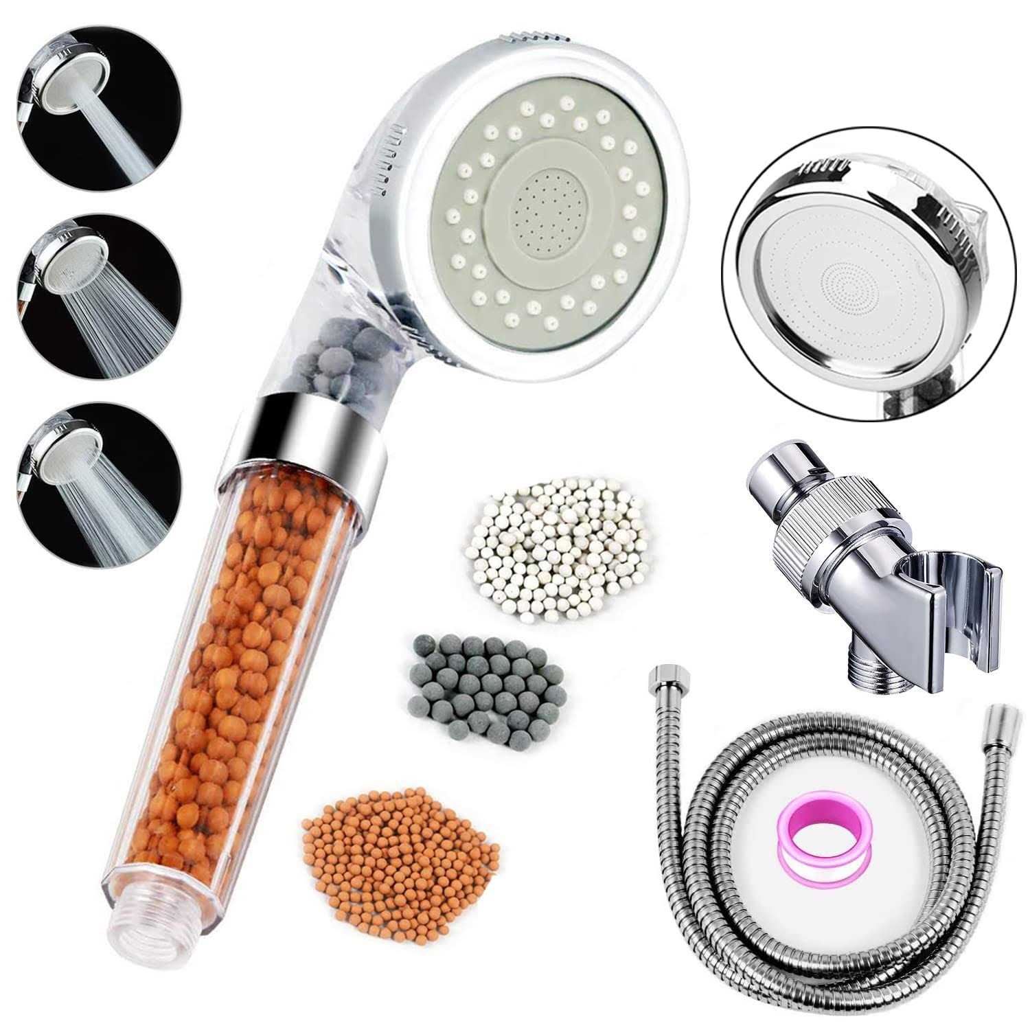 High Pressure 8 Rainfall Shower Head and Handheld Shower Heads Combo - Zenithce