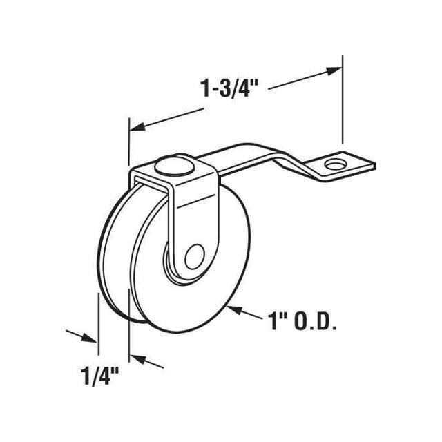 Prime Line Sliding Door Handle Set C 1032 - Zenithce