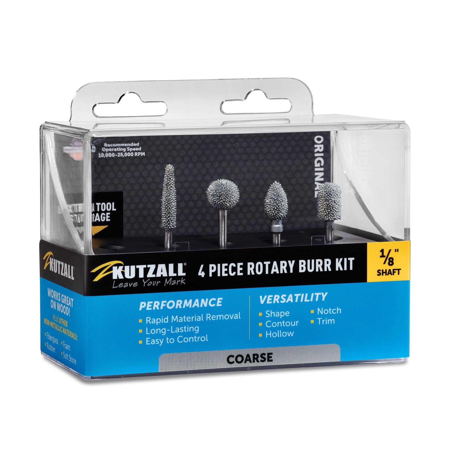 Kutzall Original 4 pc Burr Set - Zenithce