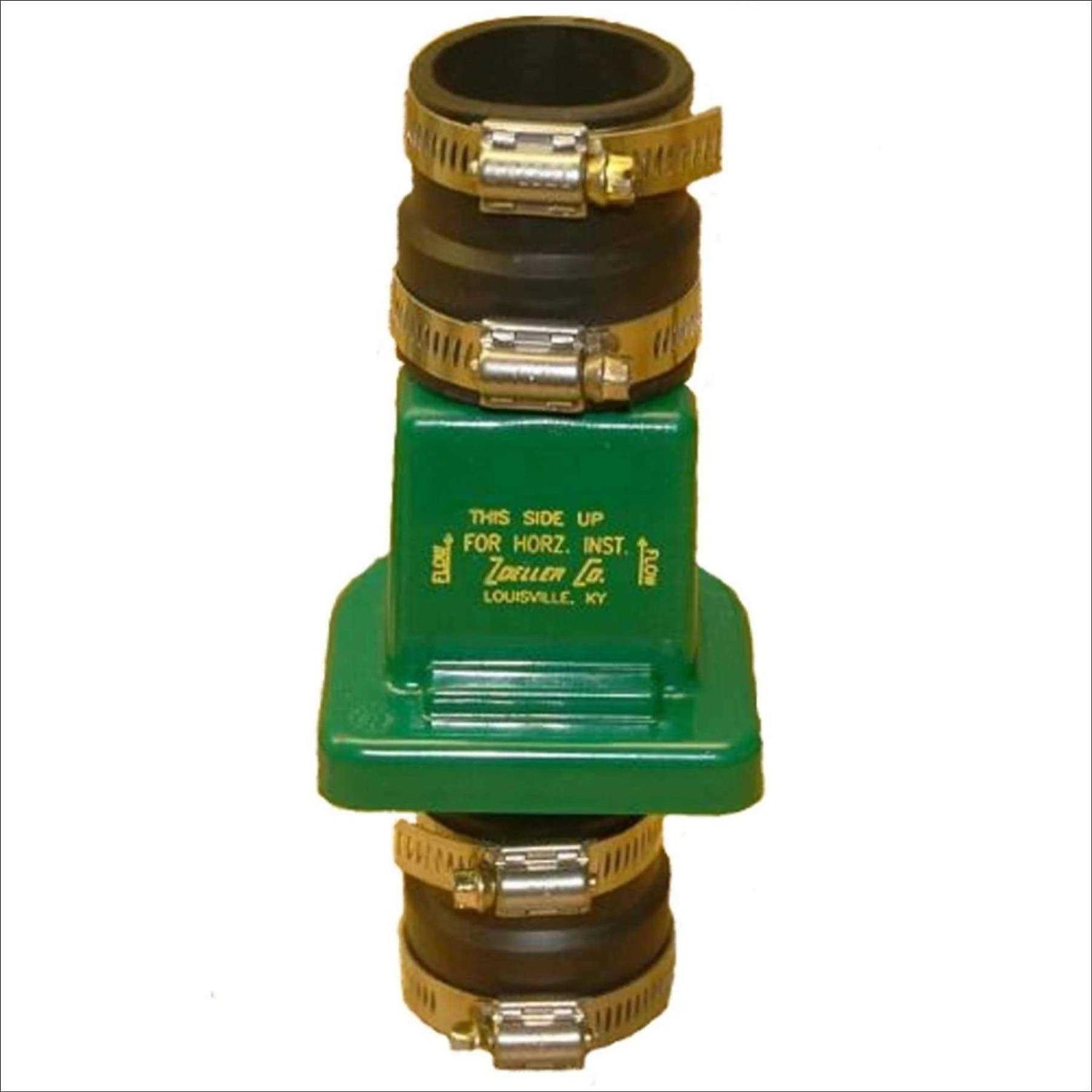 Zoeller 30-0043 2 in. PVC Quiet Check Valve Clear - Zenithce