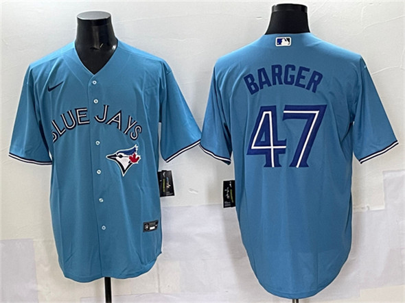 Toronto Blue Jays #47 Addison Barger Blue Cool Base Stitched Jersey - Zenithce