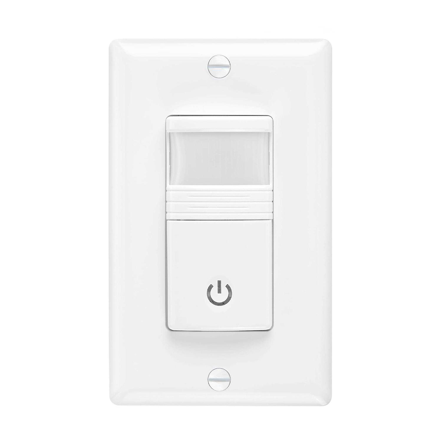 Maxxima LED Slide Dimmer Rocker Switch 3-Way/Single Pole Decorative Electrical Light Switch 600 Watt Max - Zenithce