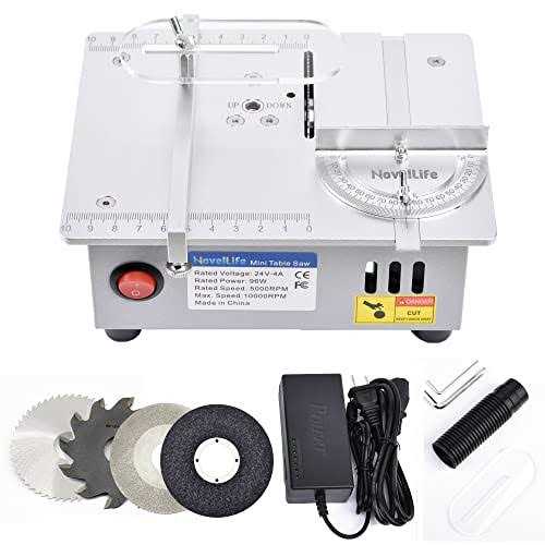 NovelLife Mini Drill Press Precision Benchtop Drilling Machine Elecric Portable Table Driller CNC 795 Motor B10 Chuck Metal Wooden DIY Jewelry - Zenithce