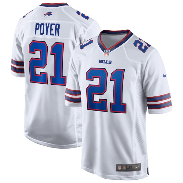 Buffalo Bills #21 Jordan Poyer White Stitched Game Jersey - Zenithce