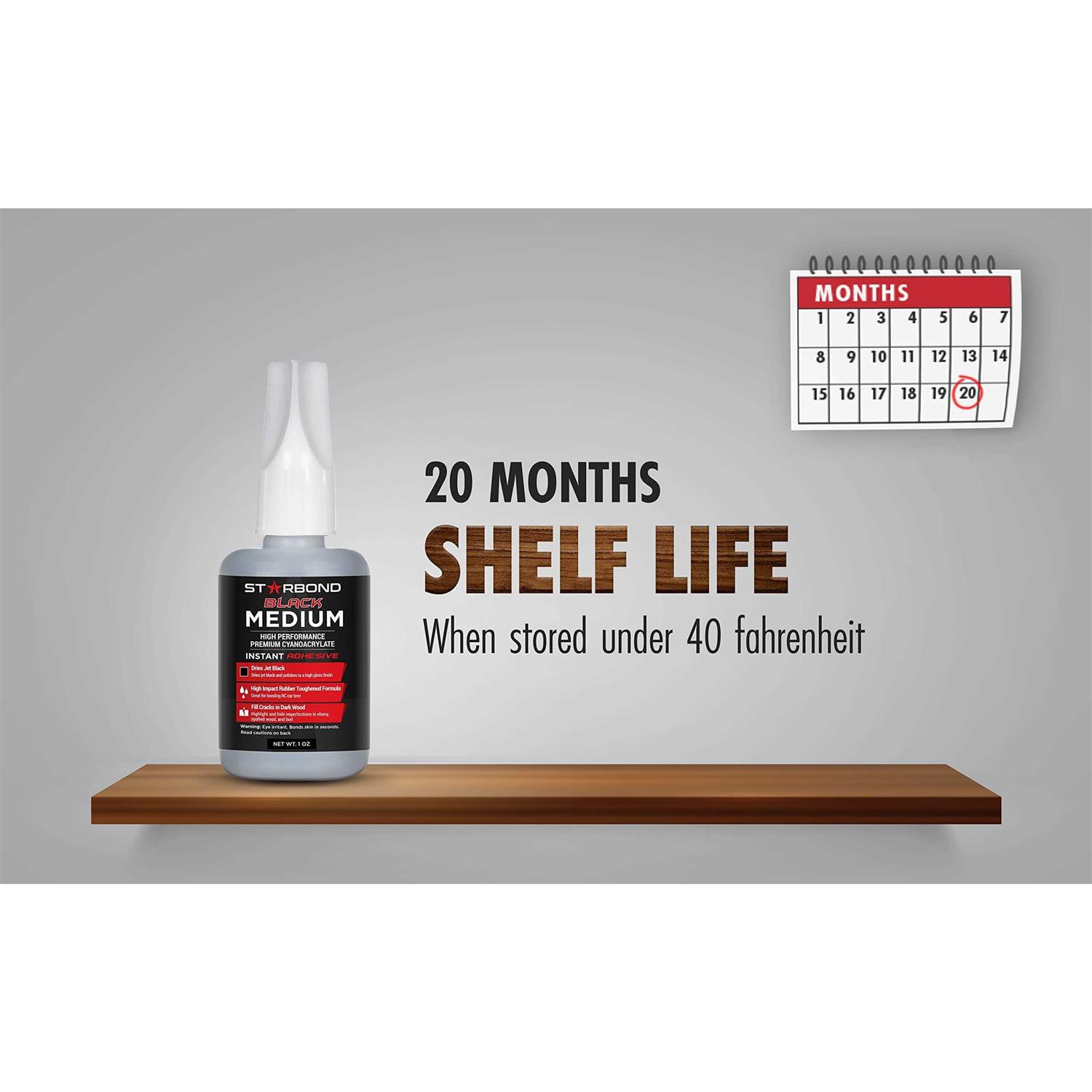 Starbond 2 oz. Thin CA Glue 2 oz. Medium CA Glue 2 oz. Thick CA Glue - Zenithce