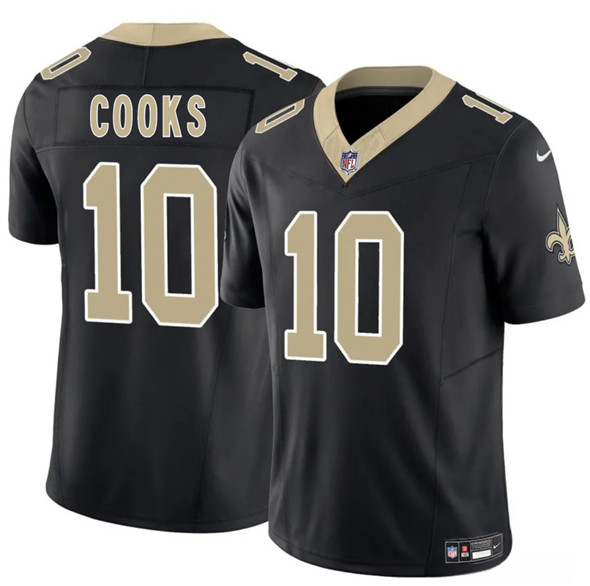 New Orleans Saints #10 Brandin Cooks Black F.U.S.E Vapor Limited Stitched Jersey - Zenithce
