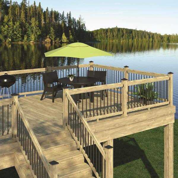 ProWood 6-Step Ground Contact Pressure Treated Pine Stair Stringer - Zenithce