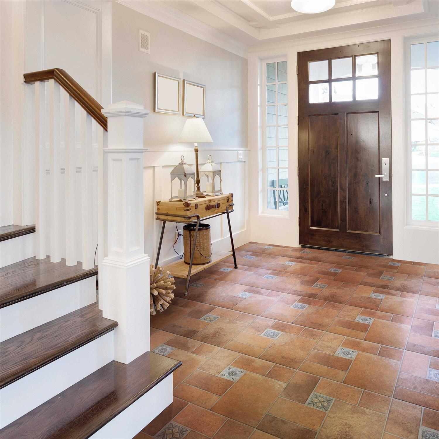 Merola Tile Timeless Hex Calacatta 8-5/8 x 9-7/8 Beveled Porcelain Patterned Wall & Floor Tile - Zenithce