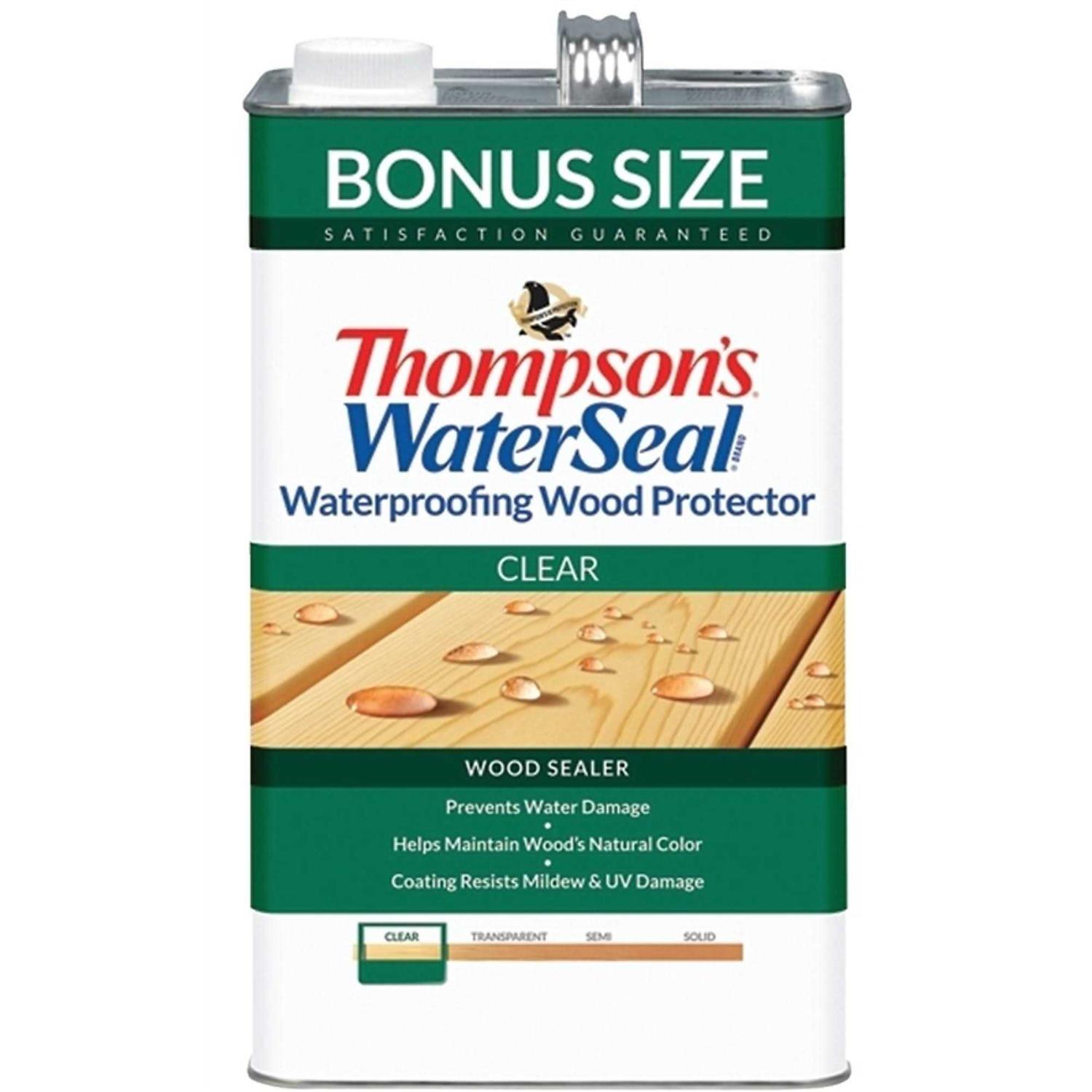 Thompsons WaterSeal 1 gal Solid Waterproofing Stain - Zenithce