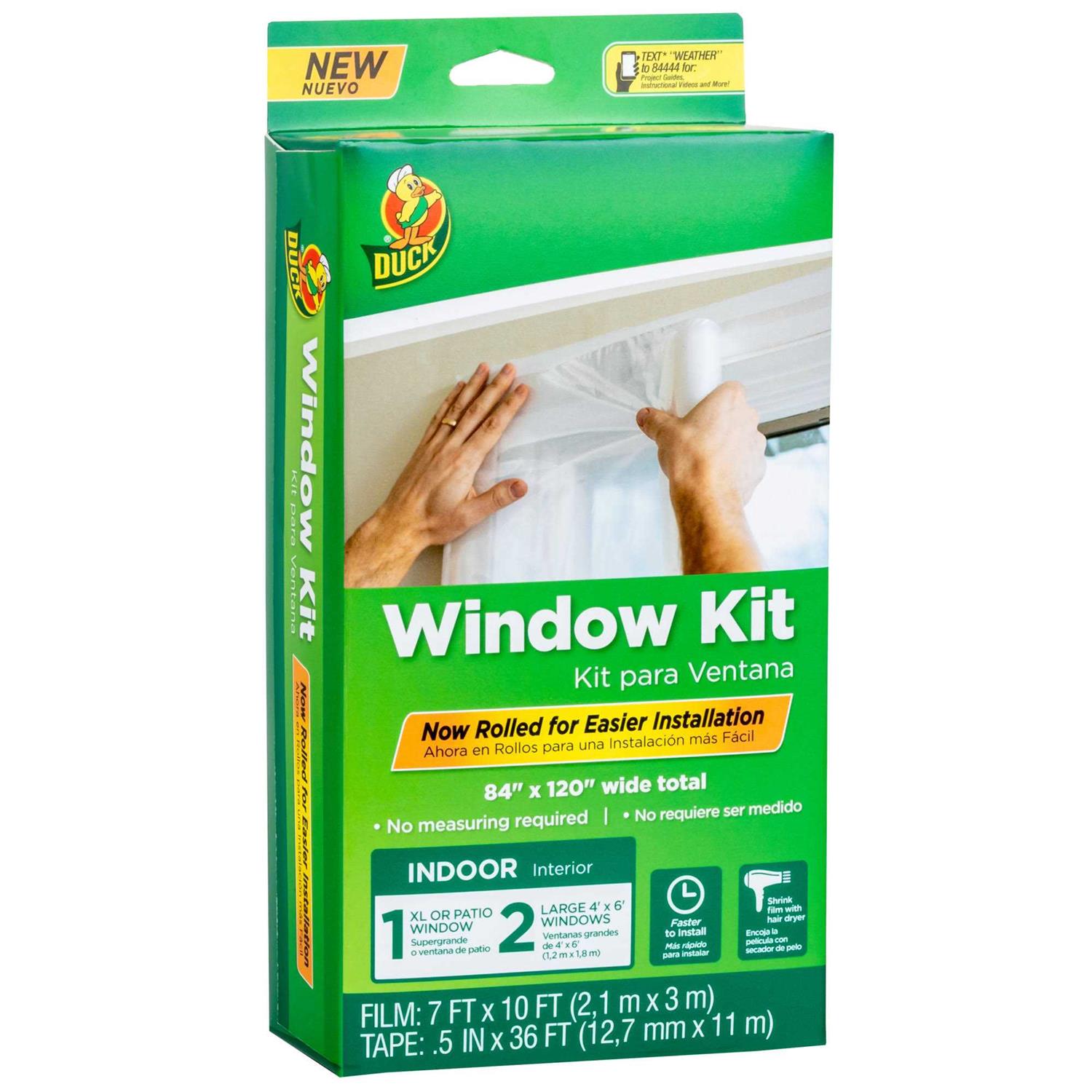 Duck Brand Rolled Window Insulation Kit - Zenithce