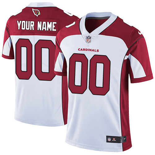 Arizona Cardinals Customized White Vapor Untouchable Limited Stitched Jersey - Zenithce