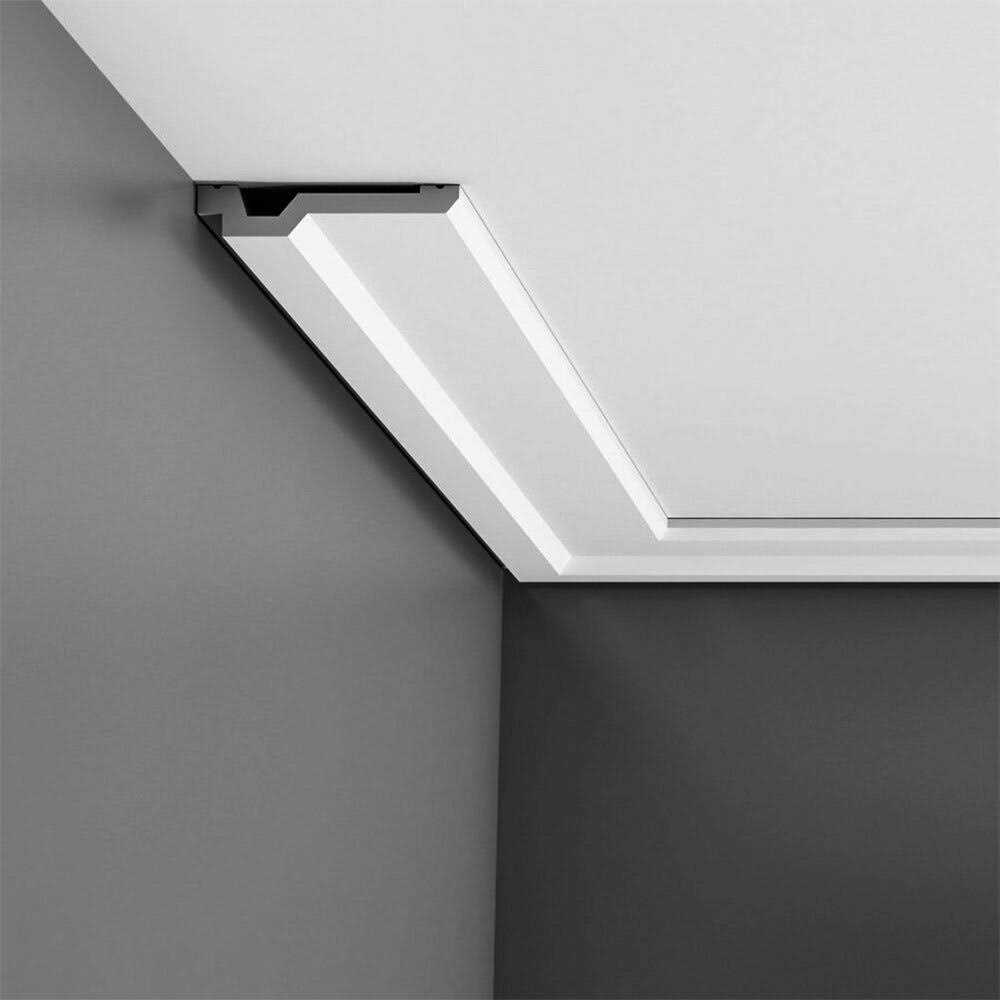 Orac Decor High Density Polyurethane Crown Moulding Primed C240 - Zenithce