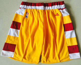 Cleveland Cavaliers Gold Throwback Short - Zenithce