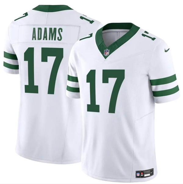 New York Jets #17 Davante Adams White 2024 F.U.S.E. Vapor Limited Stitched Jersey - Zenithce