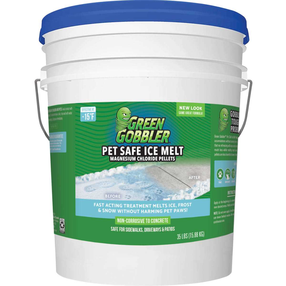 Green Gobbler Pet Safe Ice Melt Fast Acting Treatment - Zenithce