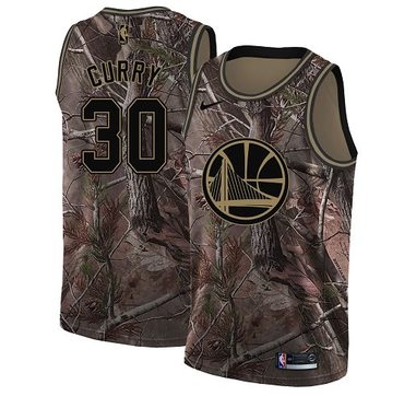 Golden State Warriors #30 Stephen Curry Camo Swingman Realtree Collection Jersey - Zenithce