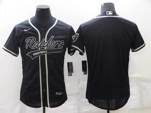 Las Vegas Raiders Blank Black Flex Base Stitched Jersey - Zenithce