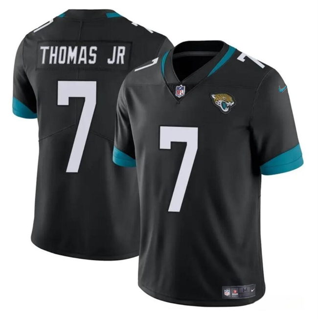Jacksonville Jaguars #7 Brian Thomas Jr Black 2024 Draft Vapor Untouchable Limited Stitched Jersey - Zenithce