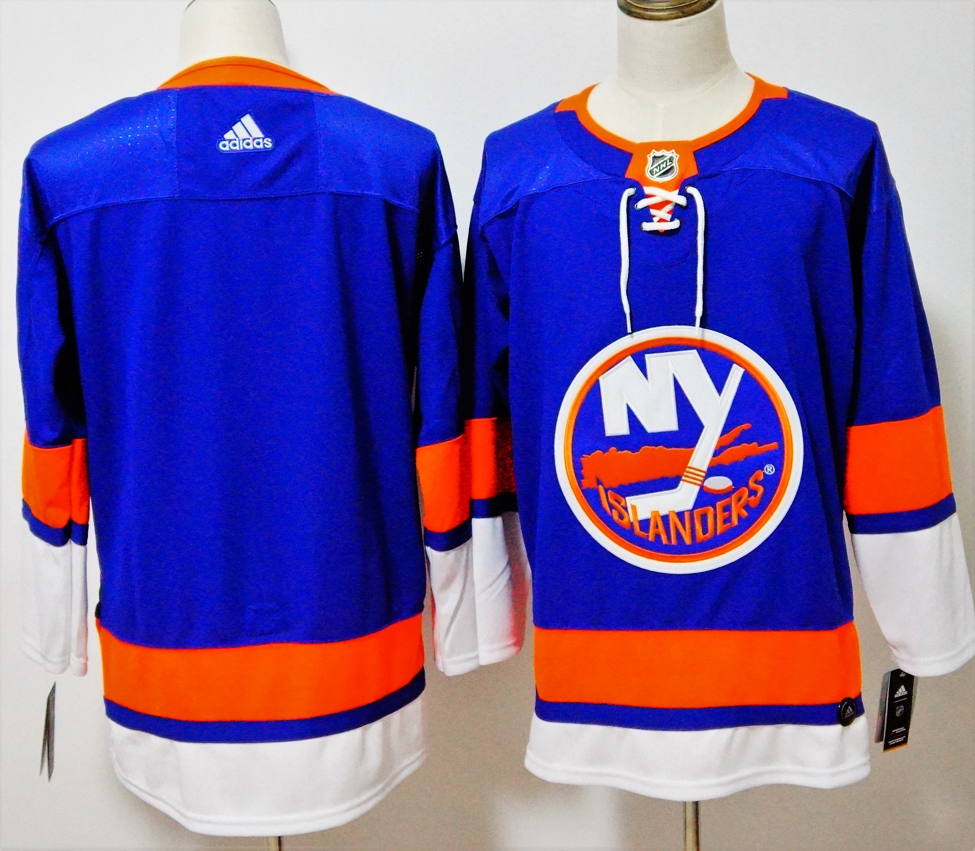 New York Islanders Royal Stitched Adidas Jersey - Zenithce