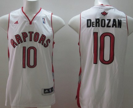 Toronto Raptors #10 Demar DeRozan Revolution 30 Swingman White Jersey - Zenithce