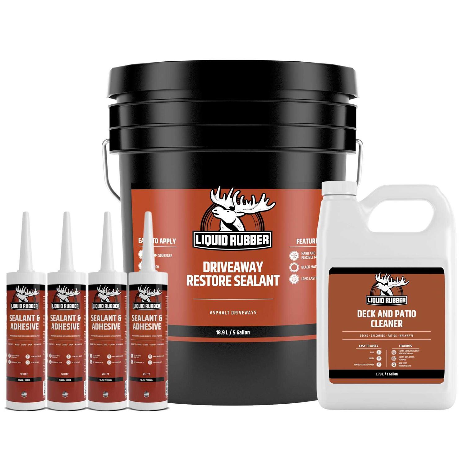 Driveway Restore Sealer Liquid Rubber - Zenithce