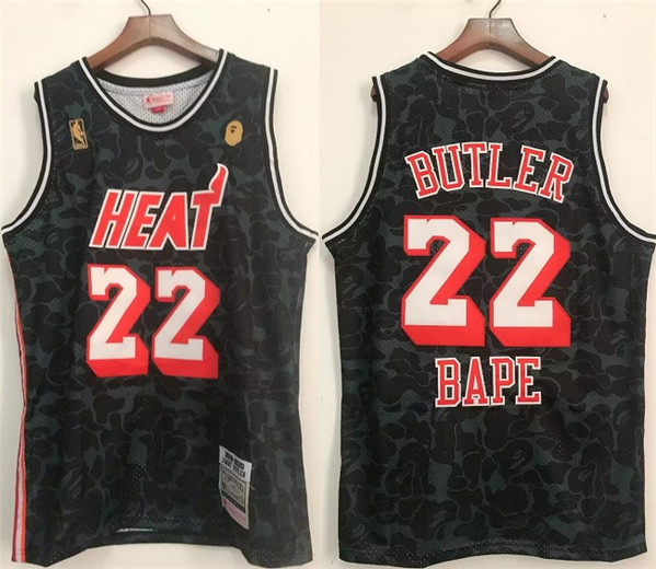 Miami Heat #22 Jimmy Butler Black Stitched Jersey - Zenithce