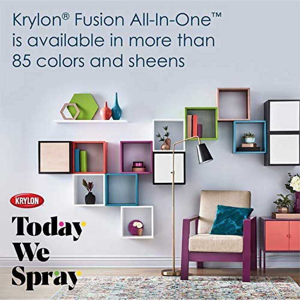 Krylon Satin Finish Spray - Zenithce