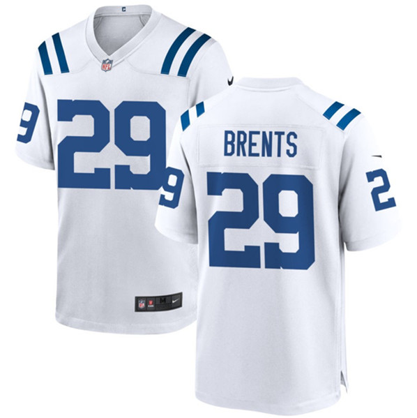 Indianapolis Colts #29 JuJu Brents White Stitched Game Jersey - Zenithce
