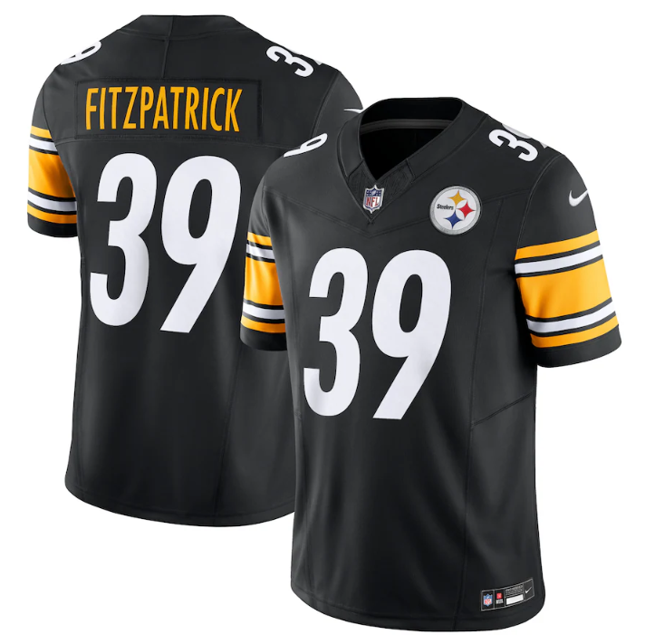 Pittsburgh Steelers #39 Minkah Fitzpatrick Black 2023 F.U.S.E. Vapor Untouchable Limited Jersey - Zenithce