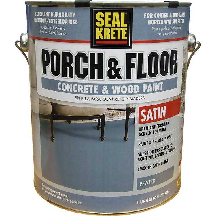 Seal-Krete Epoxy Seal Gray Concrete Garage Floor Paint - Zenithce