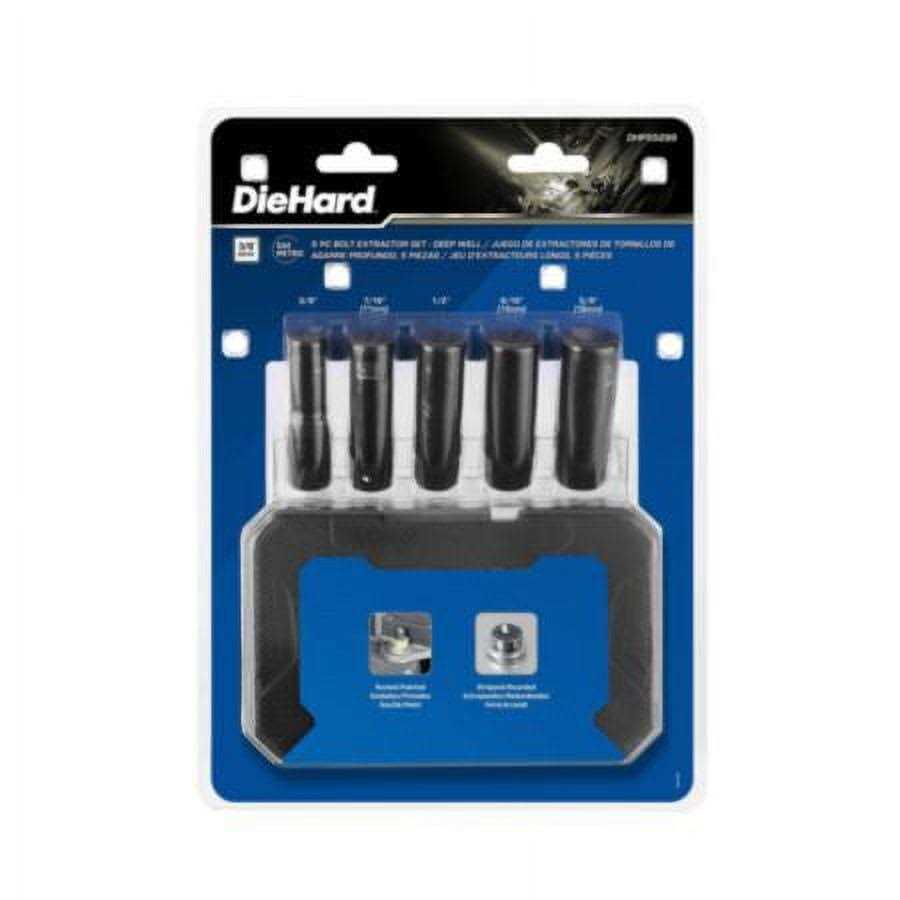 Diehard 3/8 and 1/2 Drive Triple Square Bit Socket Set DHP55113 - Zenithce
