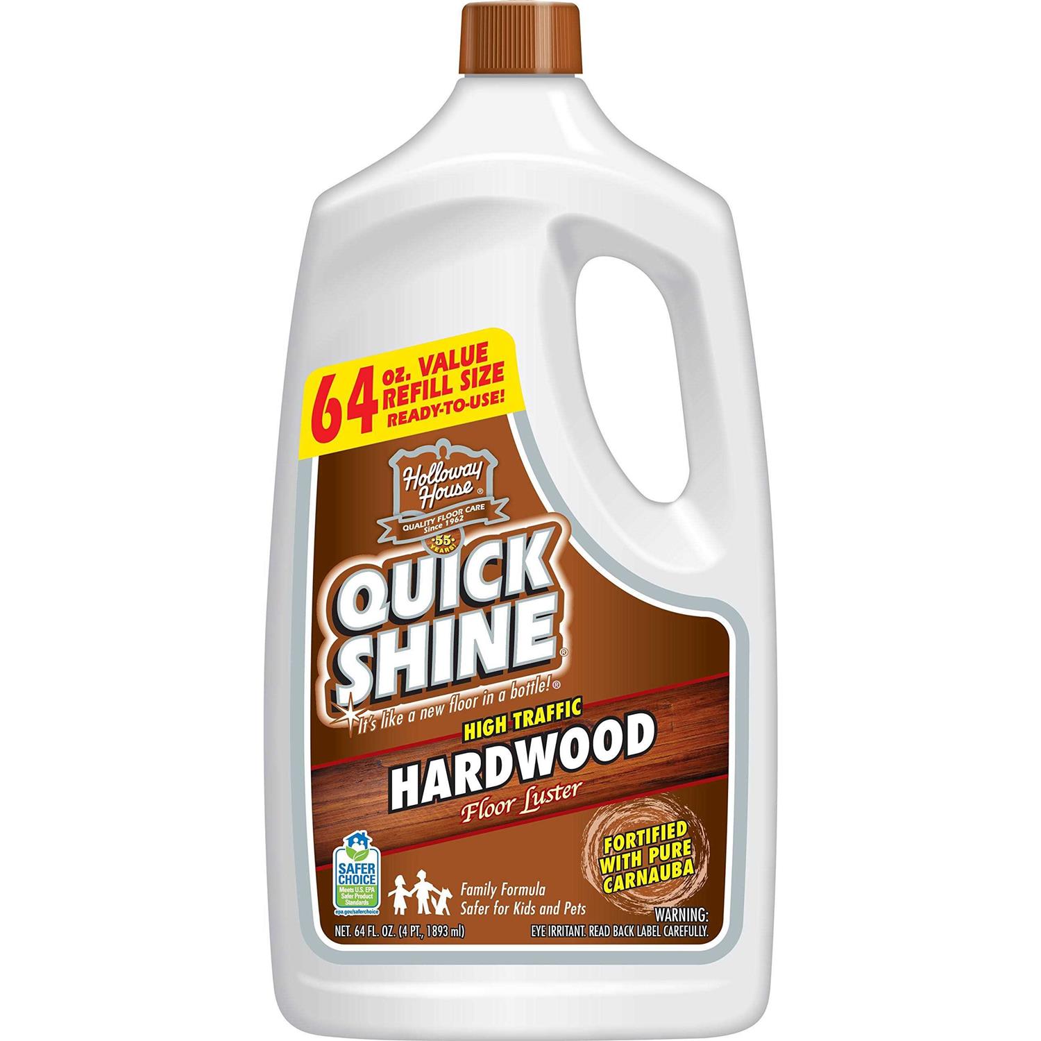 Quick Shine High Traffic Hardwood Floor Luster and Polish - Zenithce