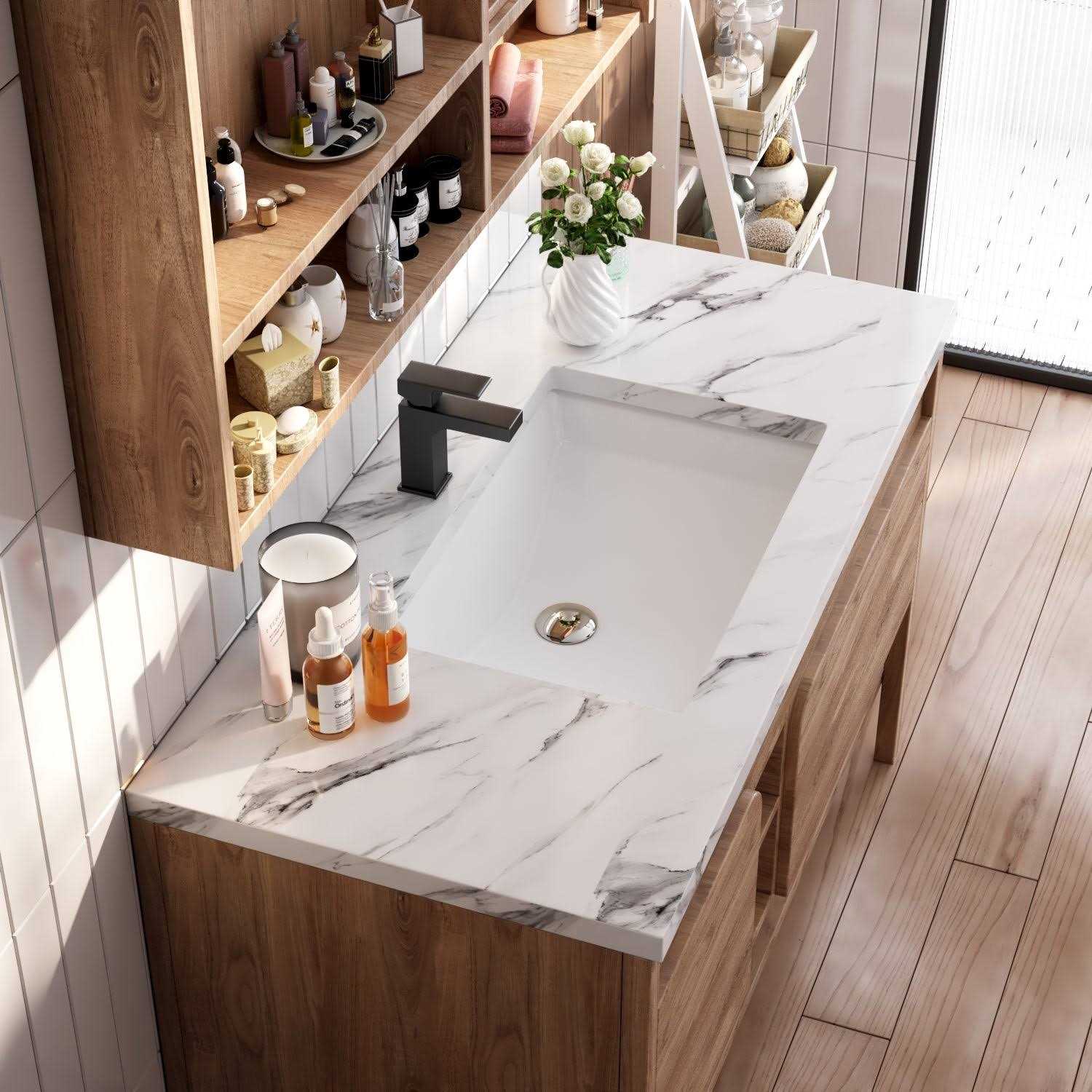DeerValley DV-1P523 Liberty 20 X 17 U-Shape White Ceramic Pedestal Bathroom Sink With Overflow - Zenithce