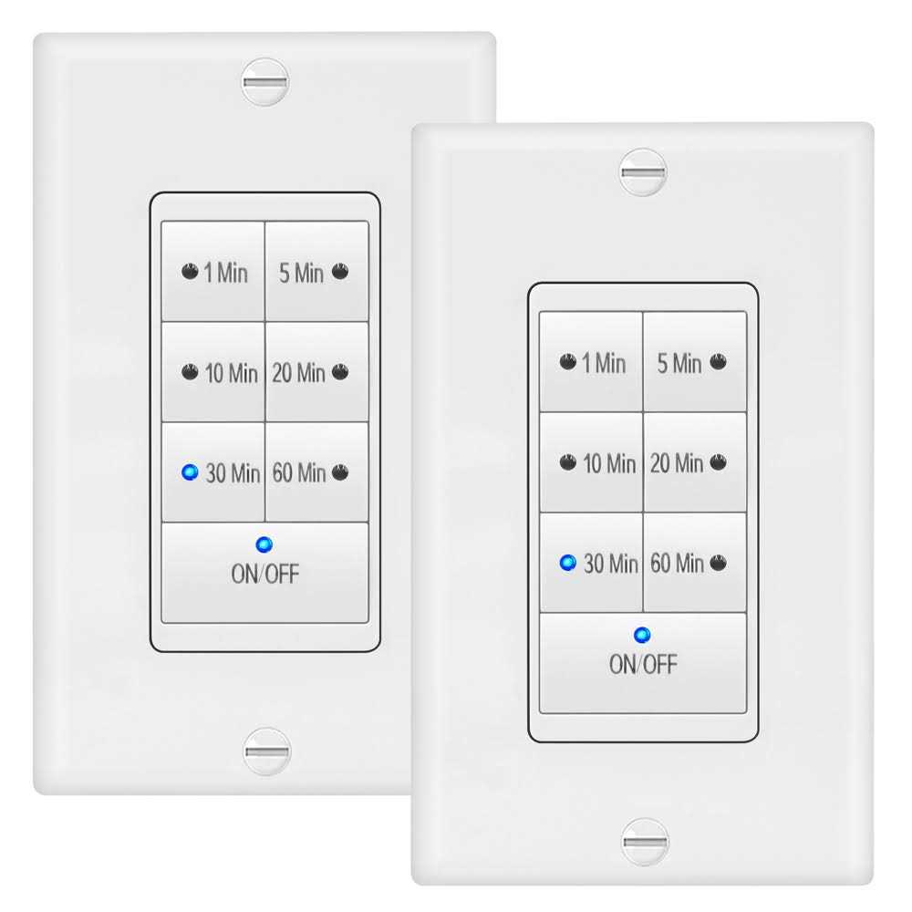 Maxxima 1875 Watt 7 Button Countdown Timer Switch Maximum 60 Minutes Delay - Zenithce