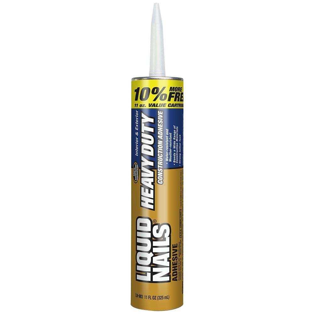 Liquid Nails Heavy Duty Construction Adhesive - Zenithce
